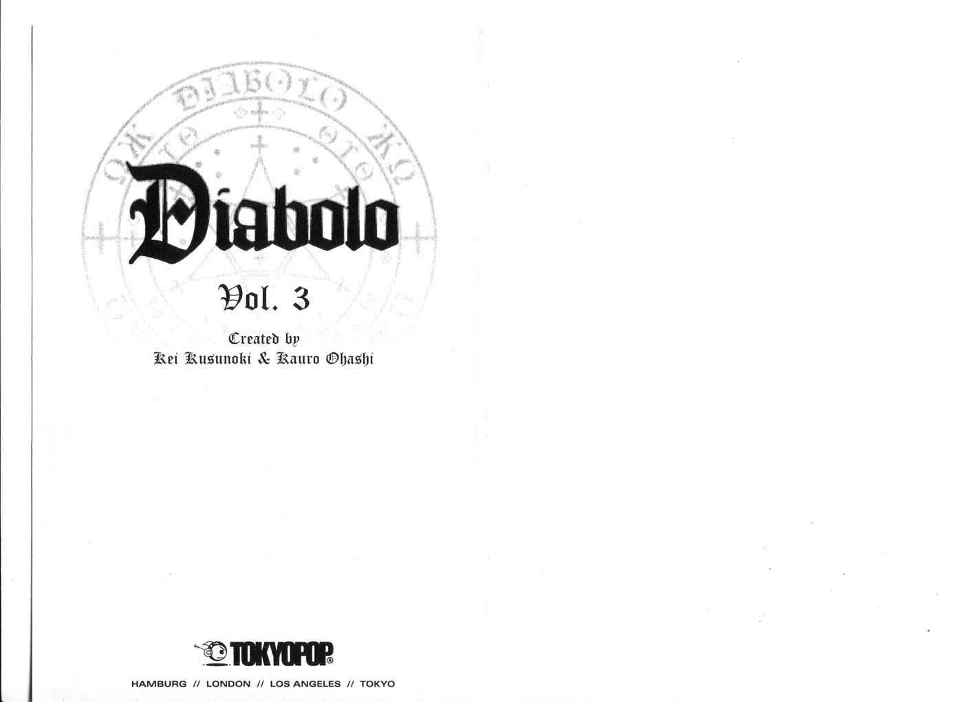 Diabolo Chapter 3.11 page 2 - Vol.3 Chapter 11 : 11 Reunion \ 12 Salvation \ 13 Betrayal \ 14 Final Battle \ 15 Pr...