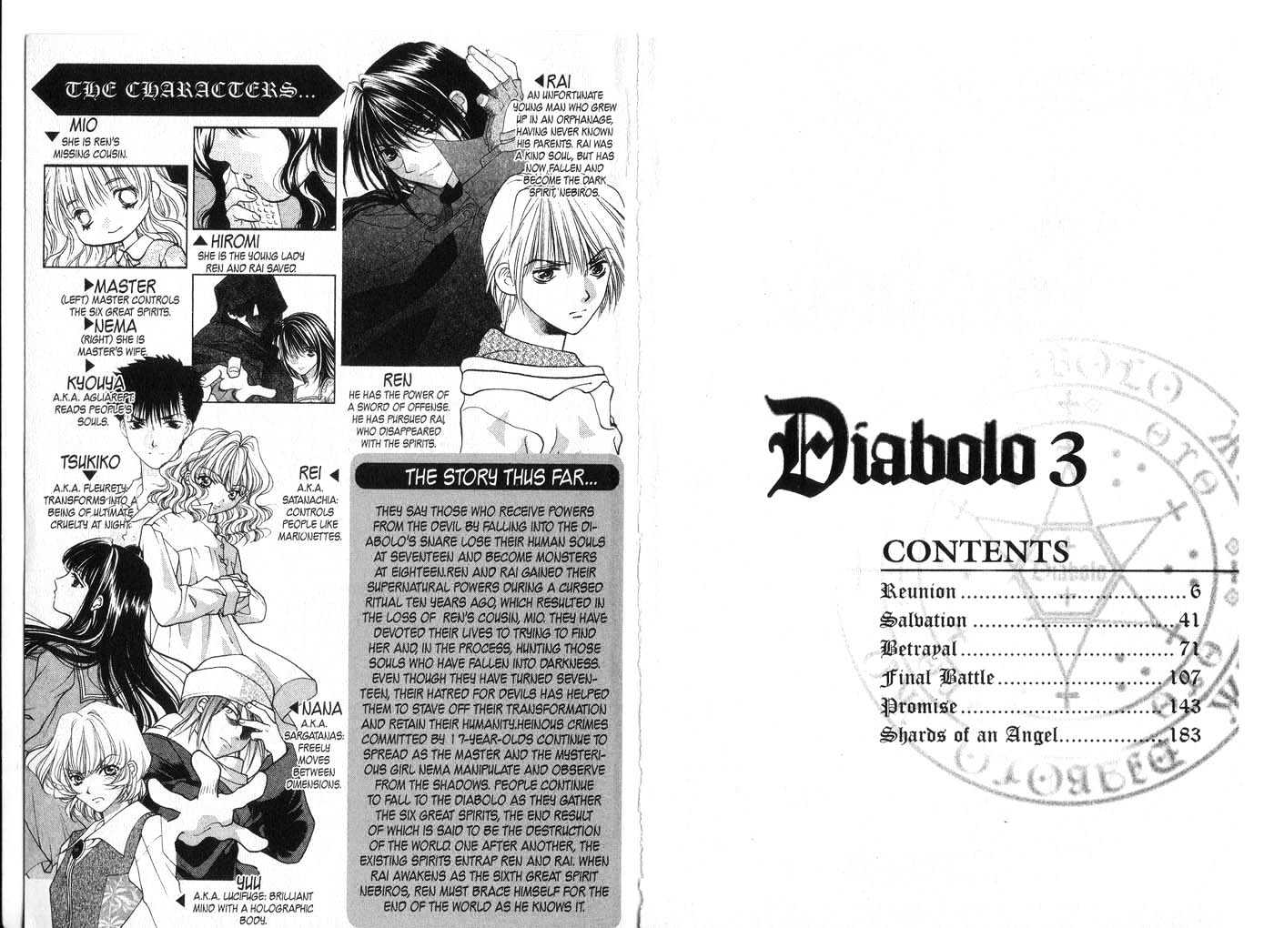 Diabolo Chapter 3.11 page 3 - Vol.3 Chapter 11 : 11 Reunion \ 12 Salvation \ 13 Betrayal \ 14 Final Battle \ 15 Pr...