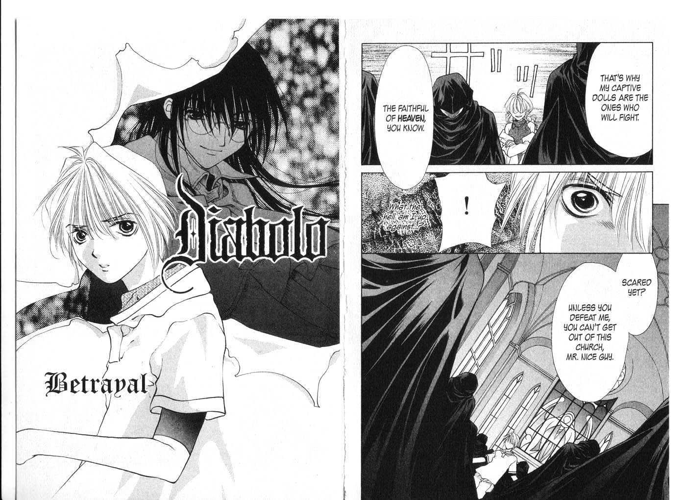 Diabolo Chapter 3.11 page 36 - Vol.3 Chapter 11 : 11 Reunion \ 12 Salvation \ 13 Betrayal \ 14 Final Battle \ 15 Pr...