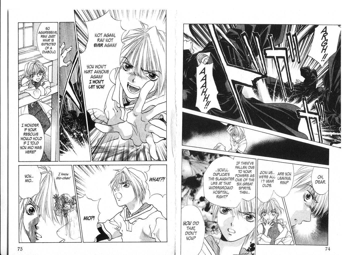 Diabolo Chapter 3.11 page 38 - Vol.3 Chapter 11 : 11 Reunion \ 12 Salvation \ 13 Betrayal \ 14 Final Battle \ 15 Pr...