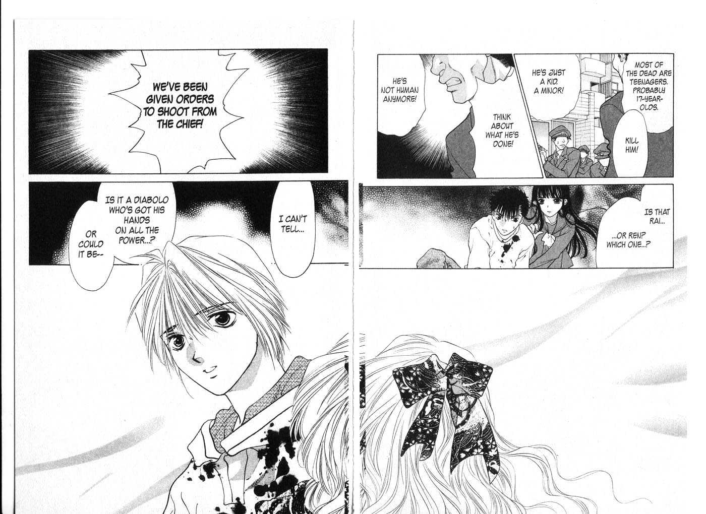 Diabolo Chapter 3.11 page 90 - Vol.3 Chapter 11 : 11 Reunion \ 12 Salvation \ 13 Betrayal \ 14 Final Battle \ 15 Pr...