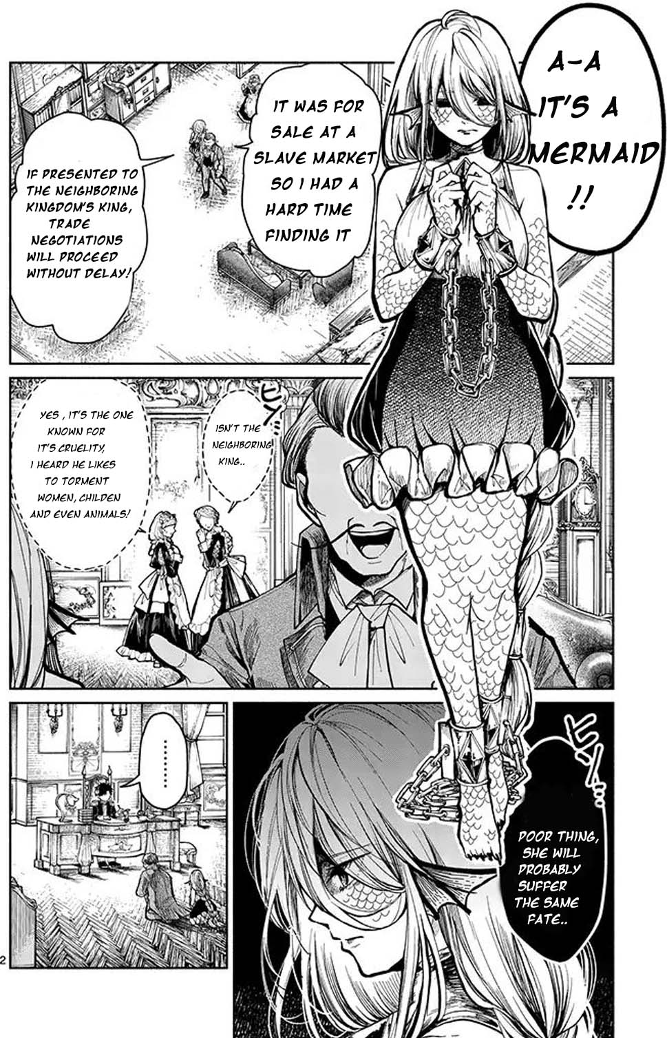Diana Is a Strange Mermaid Chapter 1 page 3 - Chapter 1