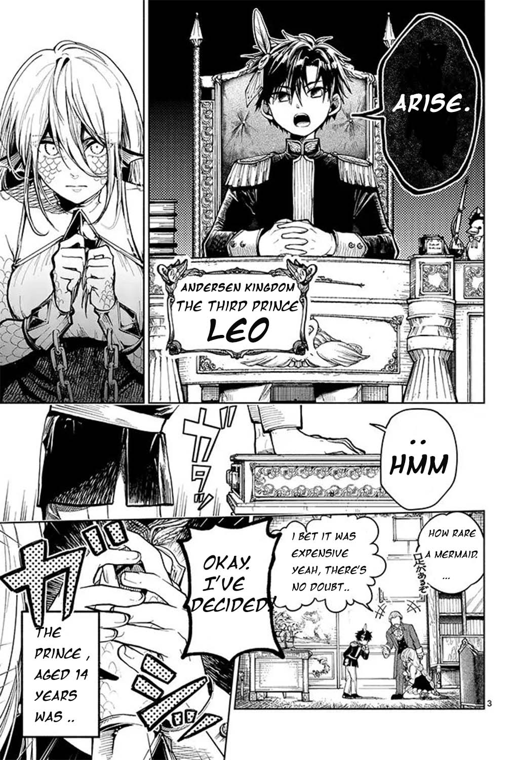 Diana Is a Strange Mermaid Chapter 1 page 4 - Chapter 1