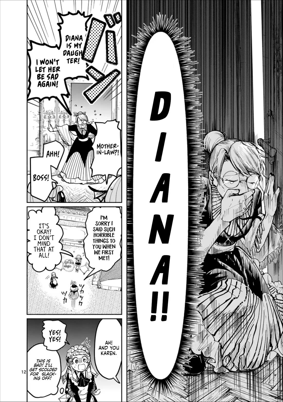 Diana Is a Strange Mermaid Chapter 12 page 12 - Chapter 12