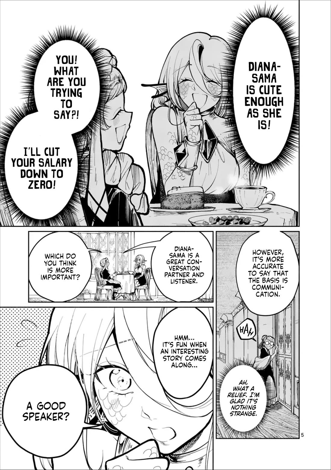 Diana Is a Strange Mermaid Chapter 12 page 5 - Chapter 12