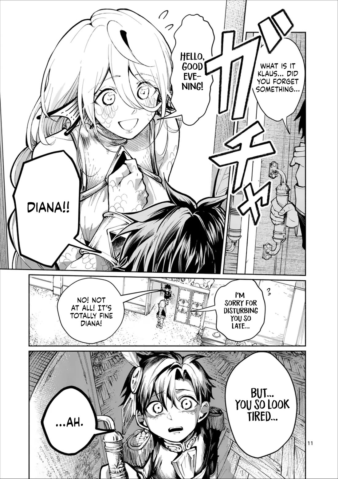 Diana Is a Strange Mermaid Chapter 13 page 11 - Chapter 13