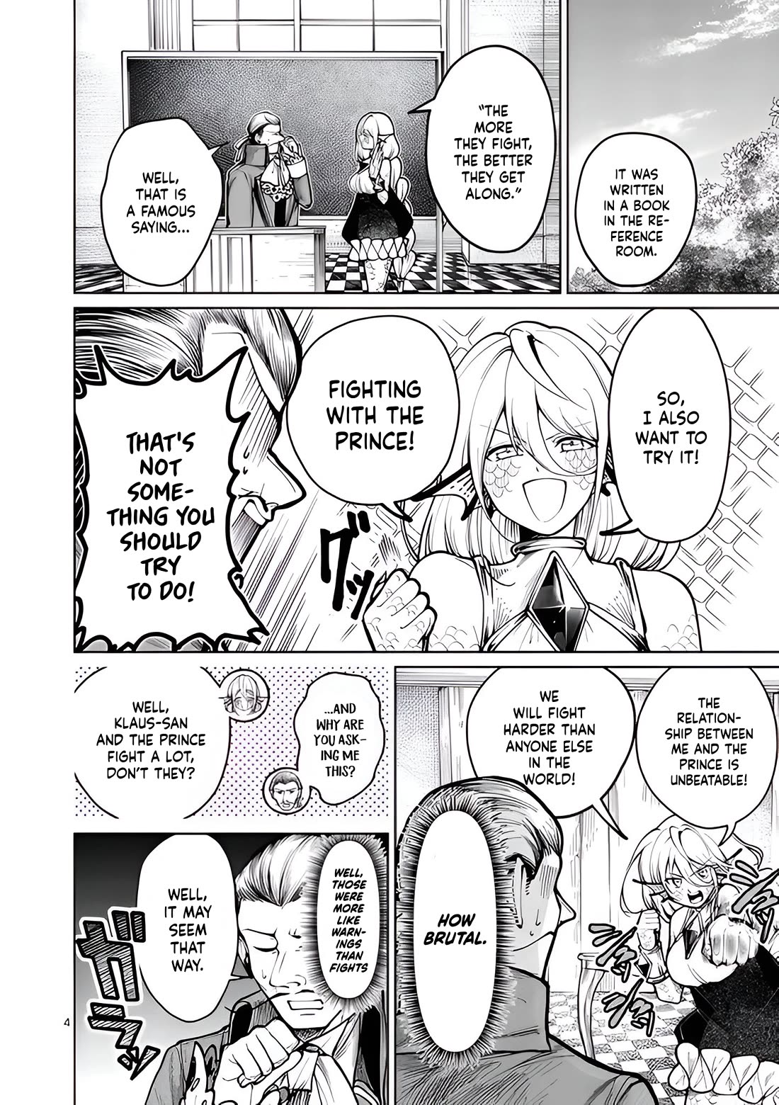 Diana Is a Strange Mermaid Chapter 14 page 4 - Chapter 14