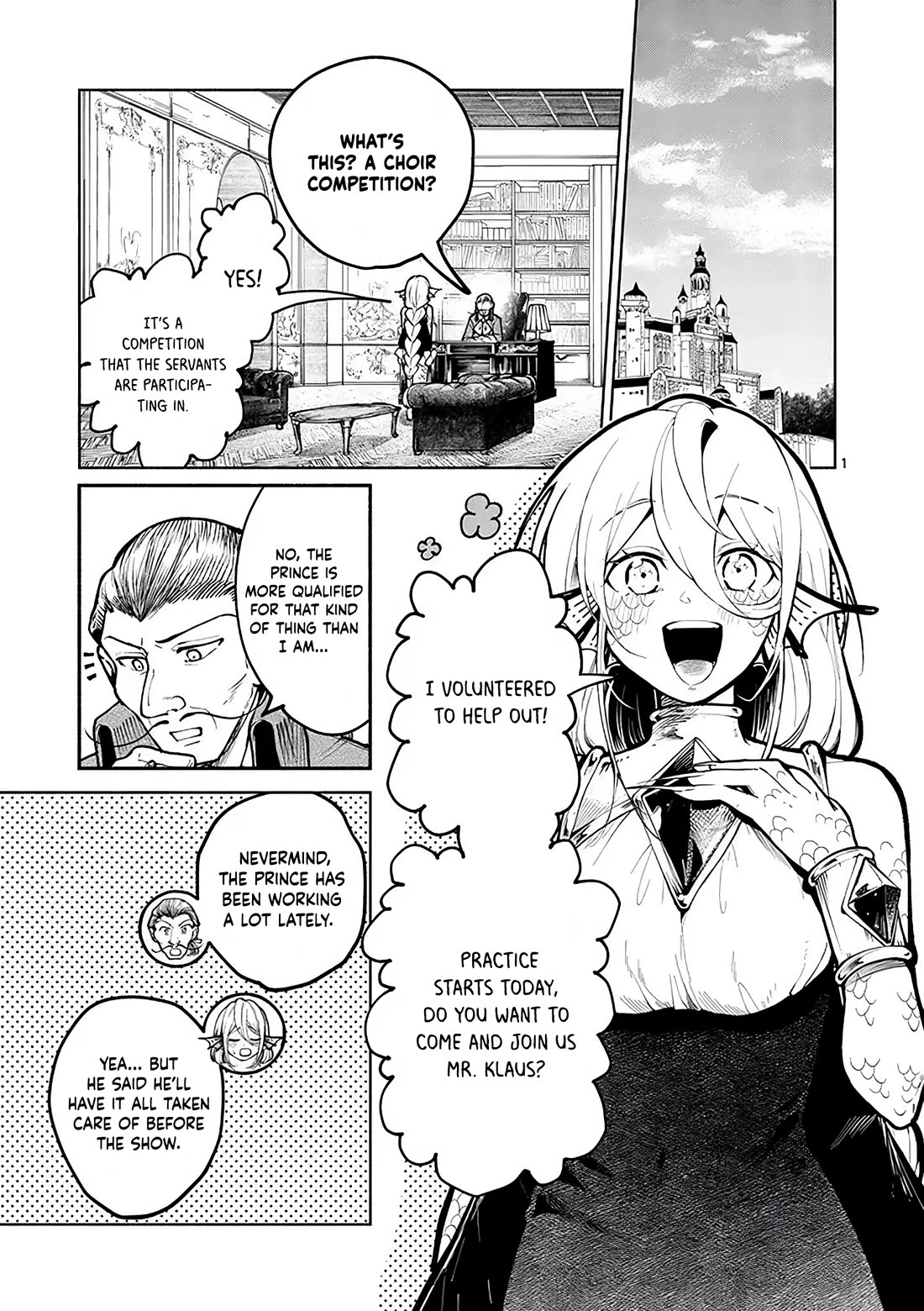 Diana Is a Strange Mermaid Chapter 17 page 1 - Chapter 17