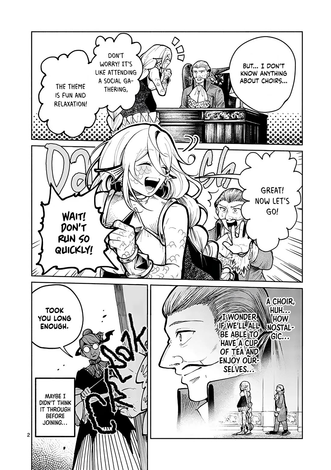 Diana Is a Strange Mermaid Chapter 17 page 2 - Chapter 17