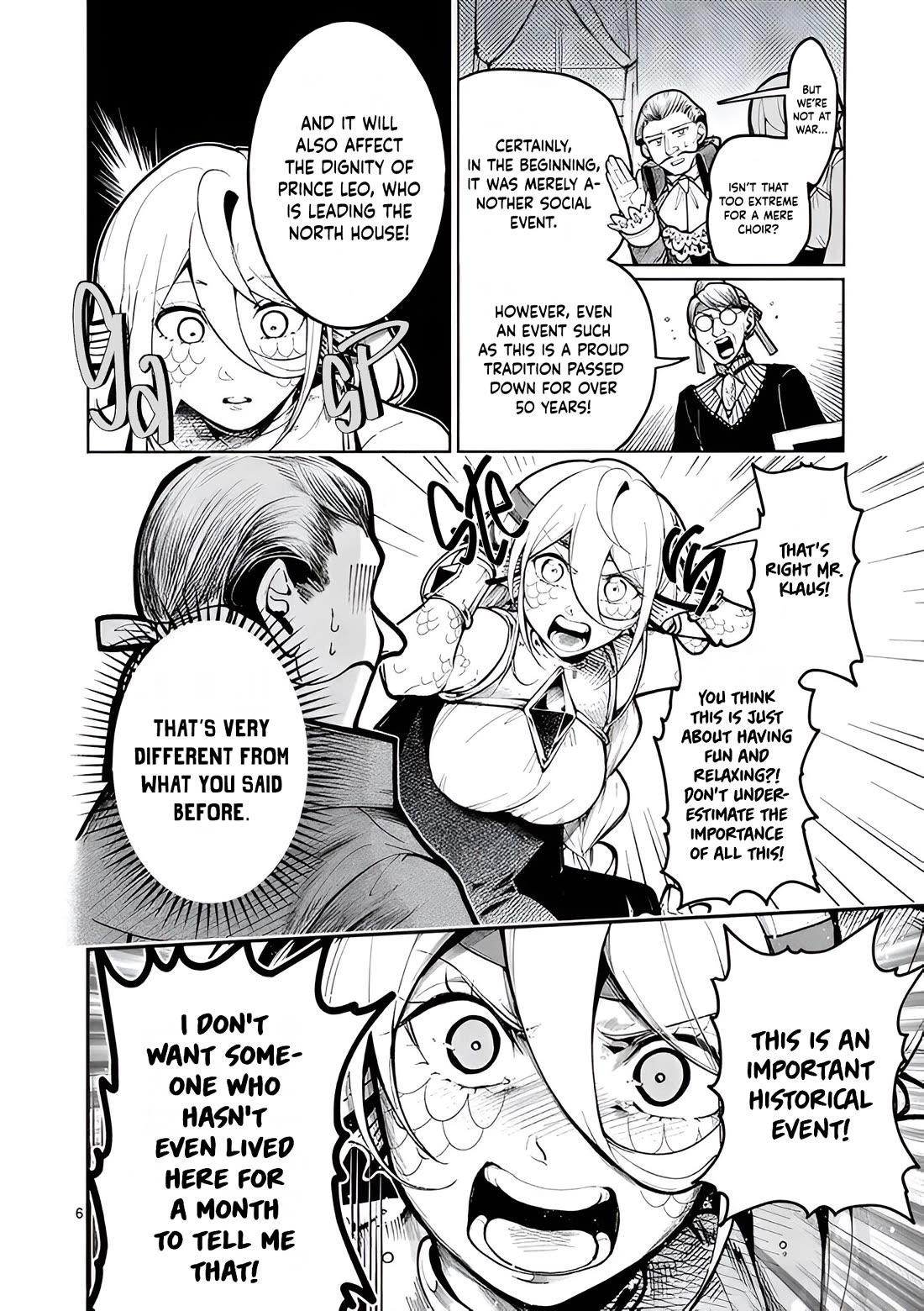 Diana Is a Strange Mermaid Chapter 17 page 6 - Chapter 17