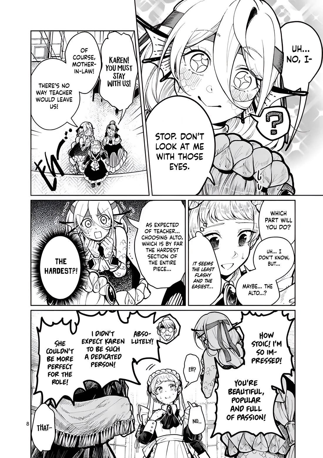 Diana Is a Strange Mermaid Chapter 17 page 8 - Chapter 17