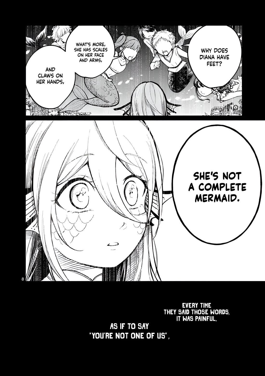 Diana Is a Strange Mermaid Chapter 19 page 8 - Chapter 19