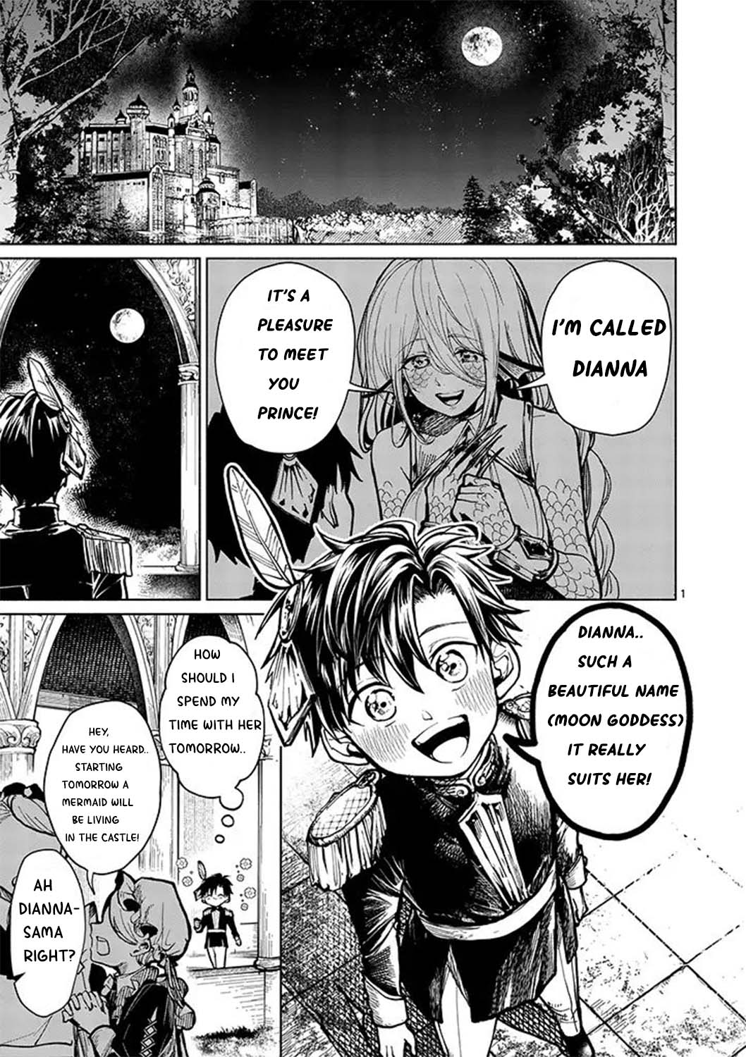 Diana Is a Strange Mermaid Chapter 2 page 2 - Chapter 2