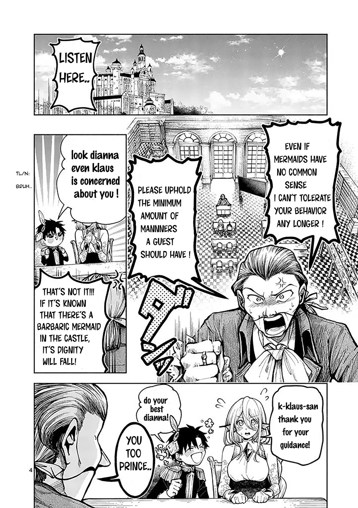 Diana Is a Strange Mermaid Chapter 3 page 5 - Chapter 3