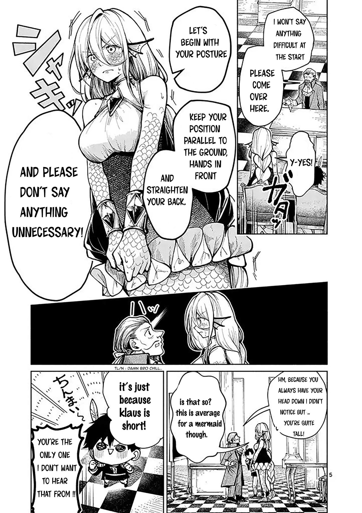 Diana Is a Strange Mermaid Chapter 3 page 6 - Chapter 3