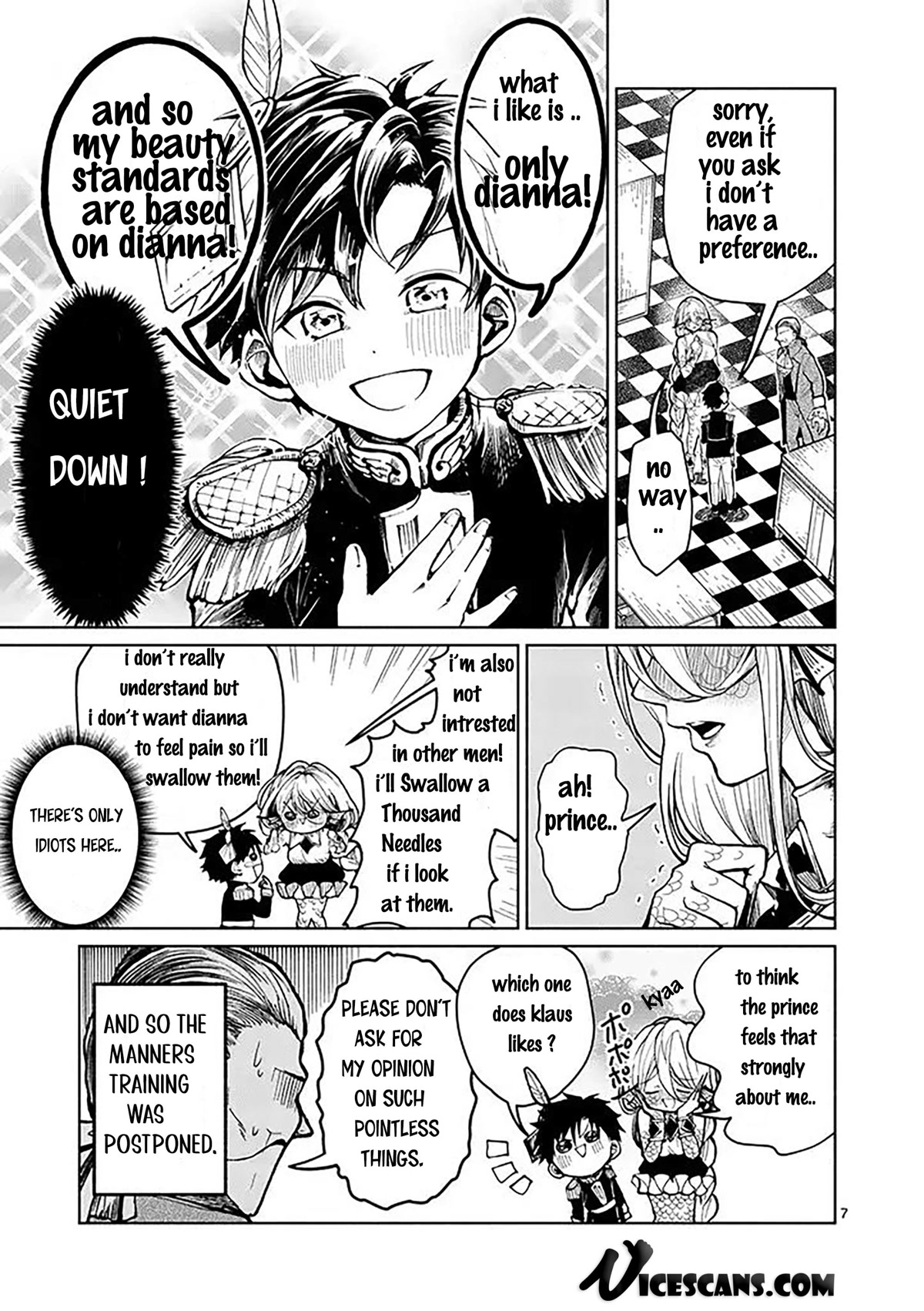 Diana Is a Strange Mermaid Chapter 3 page 8 - Chapter 3