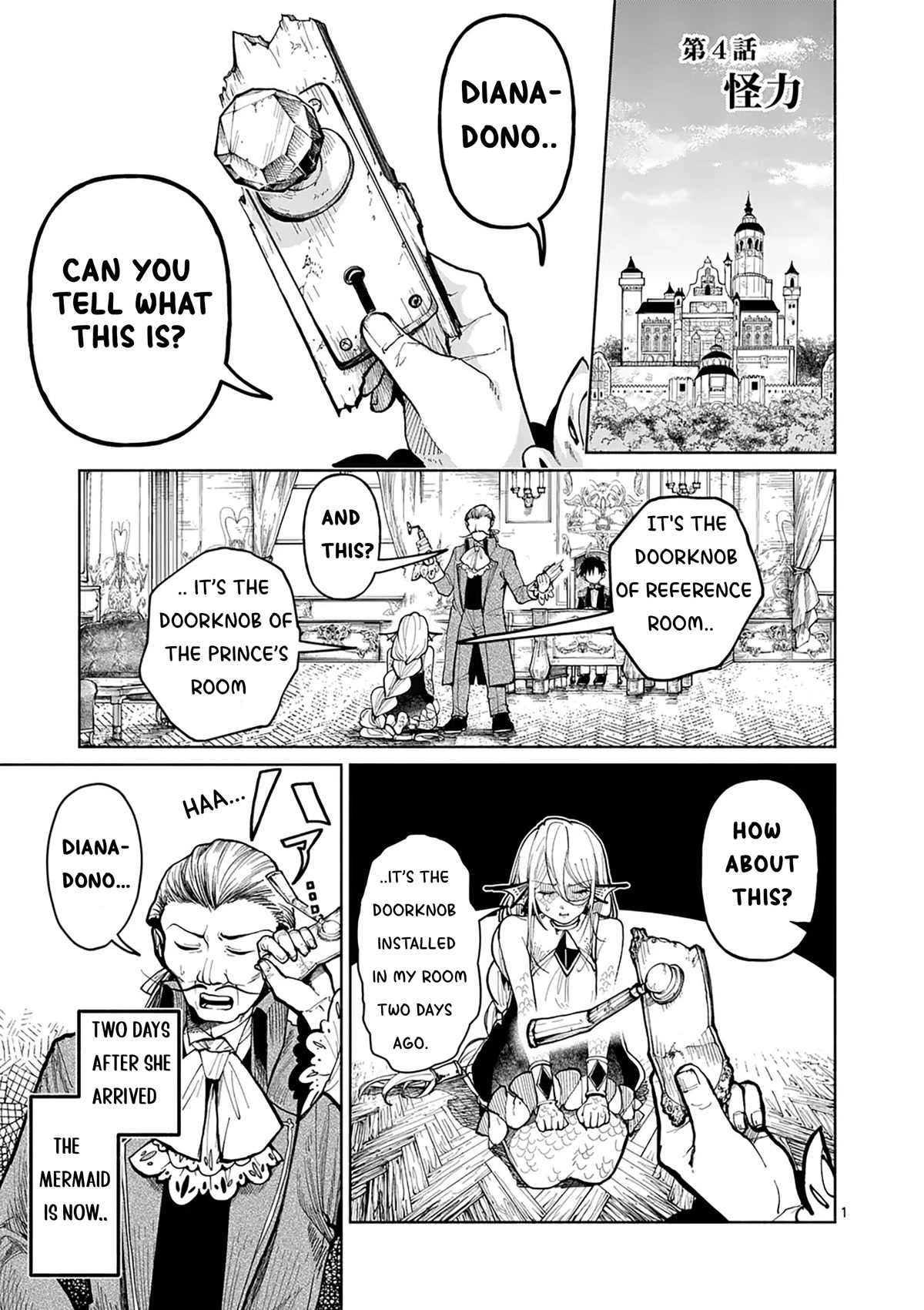 Diana Is a Strange Mermaid Chapter 4 page 2 - Chapter 4