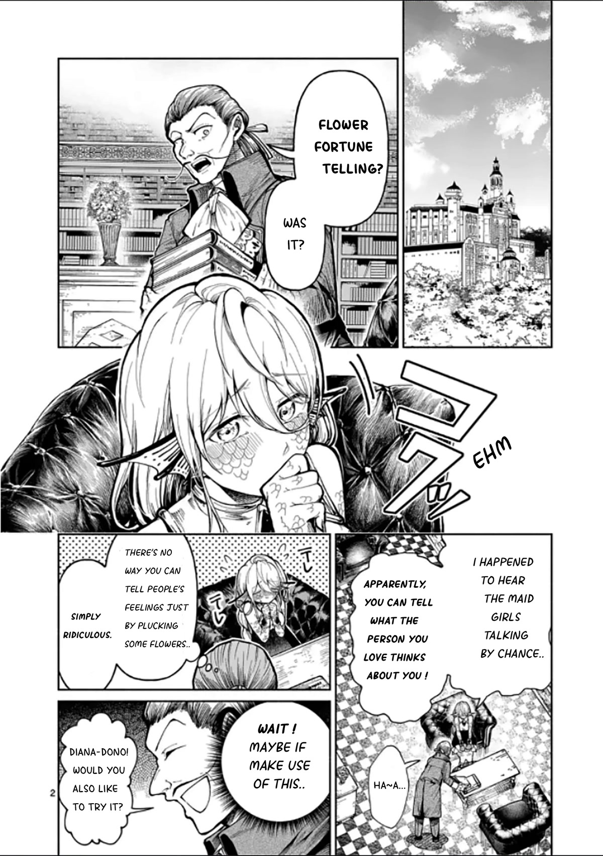 Diana Is a Strange Mermaid Chapter 5 page 2 - Chapter 5