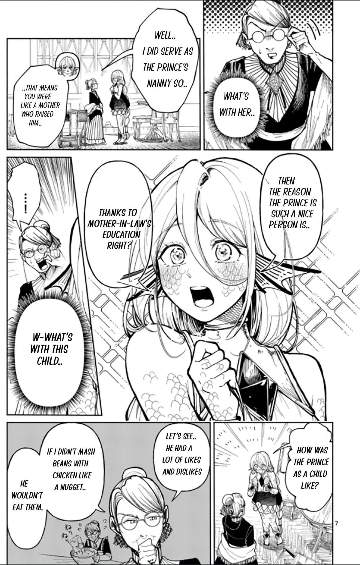 Diana Is a Strange Mermaid Chapter 6 page 8 - Chapter 6