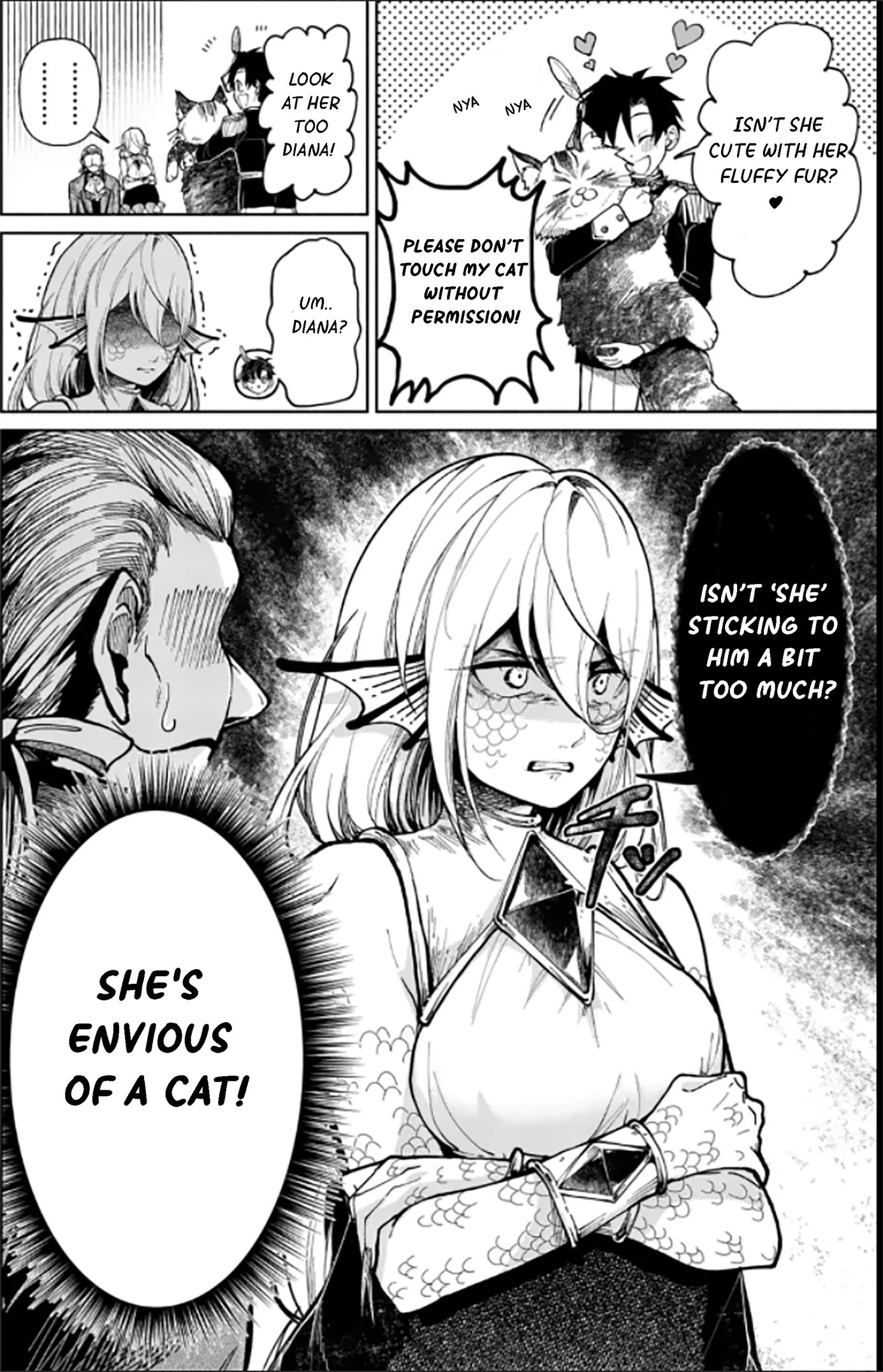 Diana Is a Strange Mermaid Chapter 7 page 3 - Chapter 7
