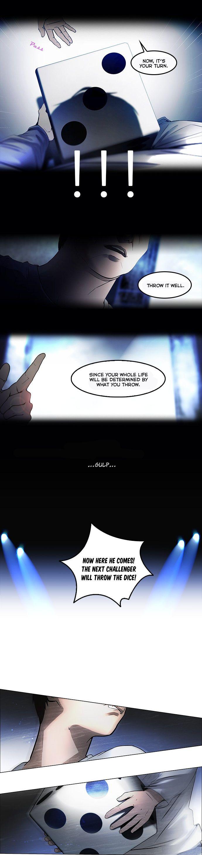 DICE: The Cube that Changes Everything Chapter 1 page 4 - Chapter 1: You cannot stop a dice that has been thrown.