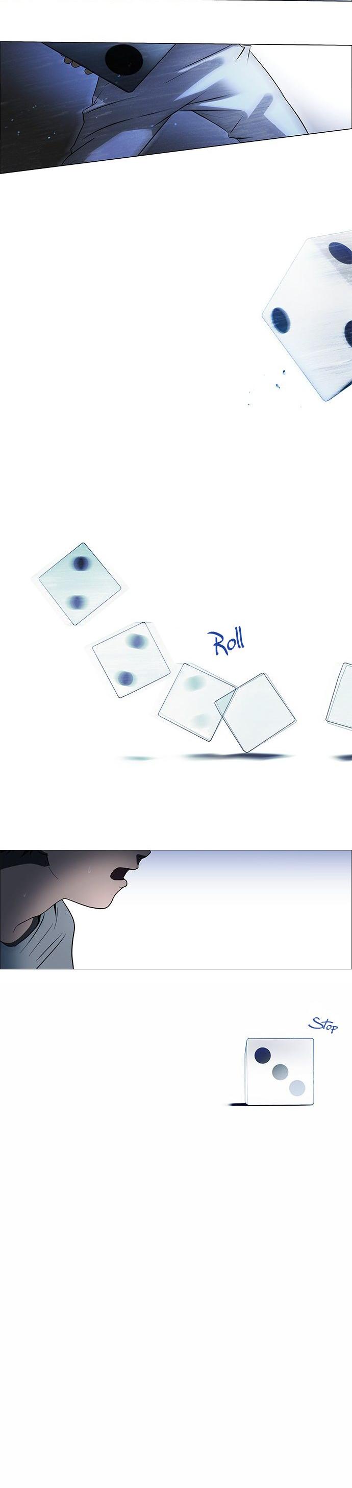 DICE: The Cube that Changes Everything Chapter 1 page 5 - Chapter 1: You cannot stop a dice that has been thrown.
