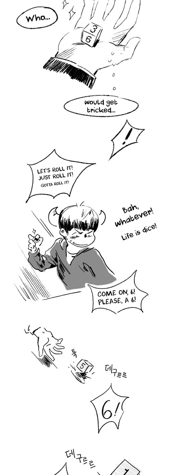 DICE: The Cube that Changes Everything Chapter 100.5 page 5 - Chapter 100.5 : BONUS STAGE 2