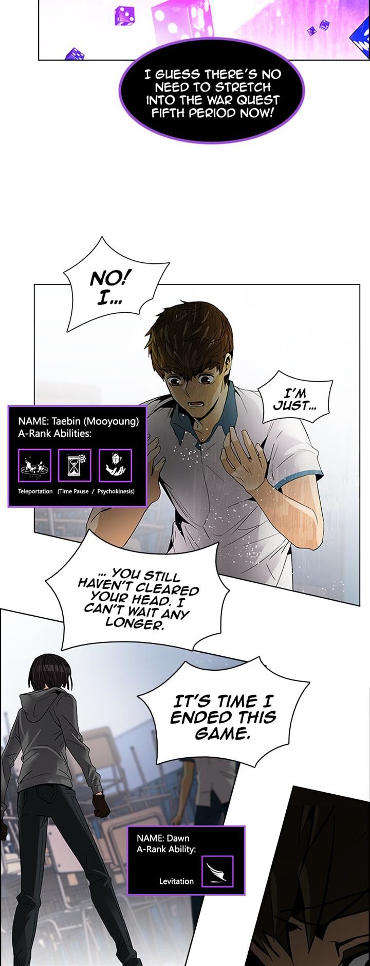 DICE: The Cube that Changes Everything Chapter 111 page 2 - Chapter 111 : Third Period (4)