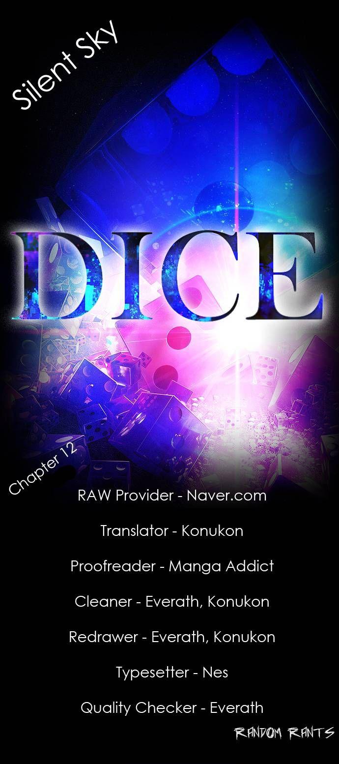 DICE: The Cube that Changes Everything Chapter 12 page 1 - Chapter 12: Dice that have fallen to the ground have no meaning.