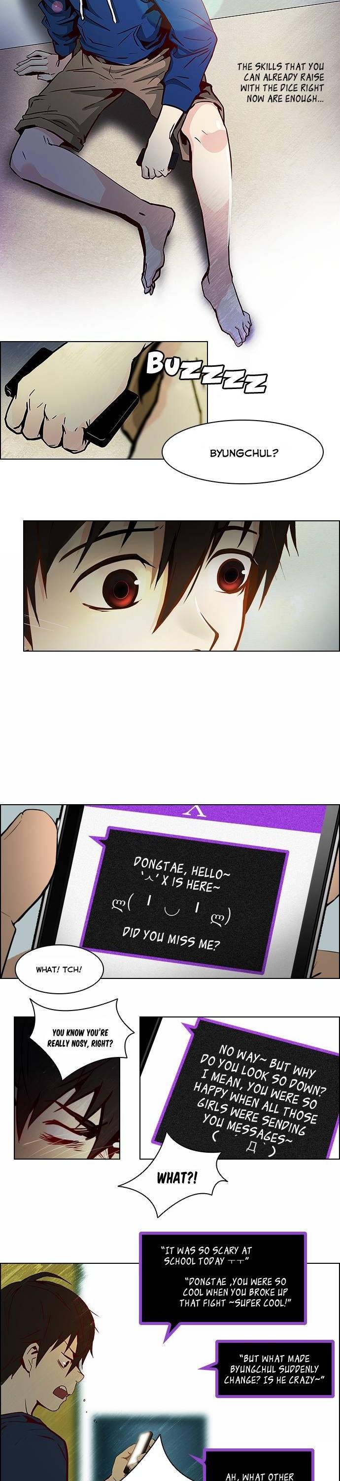 DICE: The Cube that Changes Everything Chapter 12 page 19 - Chapter 12: Dice that have fallen to the ground have no meaning.
