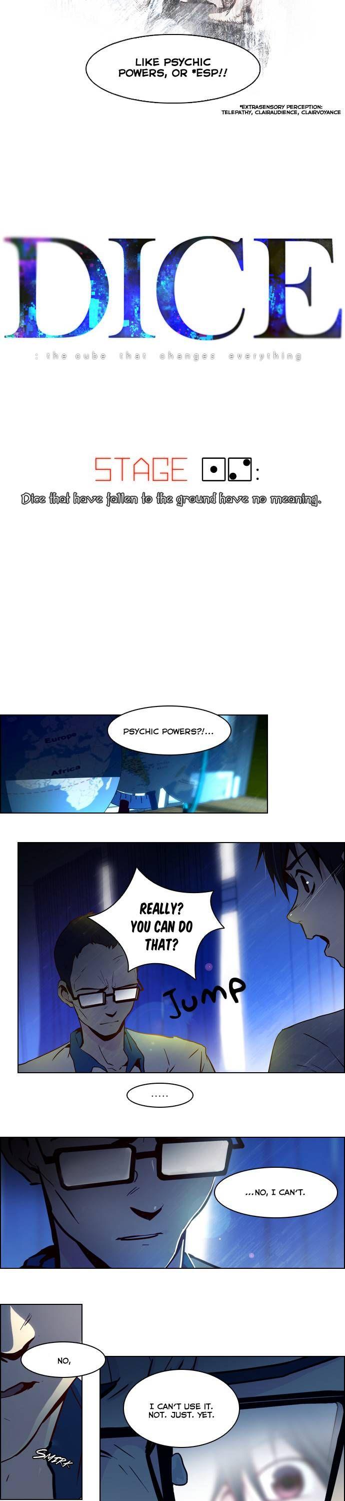 DICE: The Cube that Changes Everything Chapter 12 page 5 - Chapter 12: Dice that have fallen to the ground have no meaning.