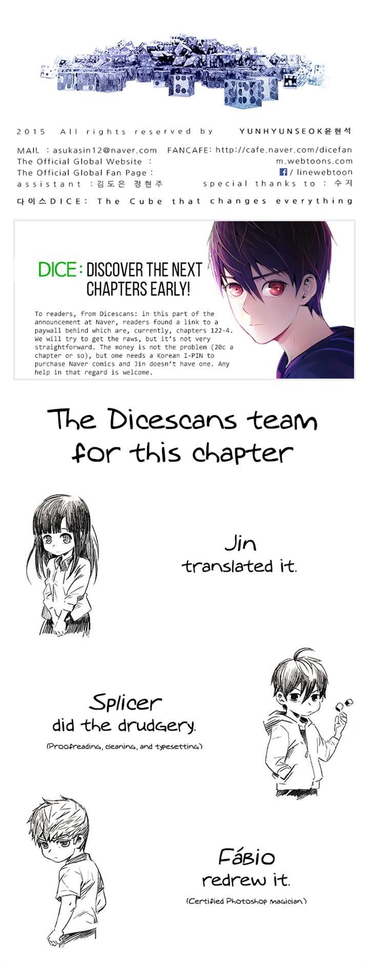 DICE: The Cube that Changes Everything Chapter 121.2 page 48 - Chapter 121 v2 : Stage (1)