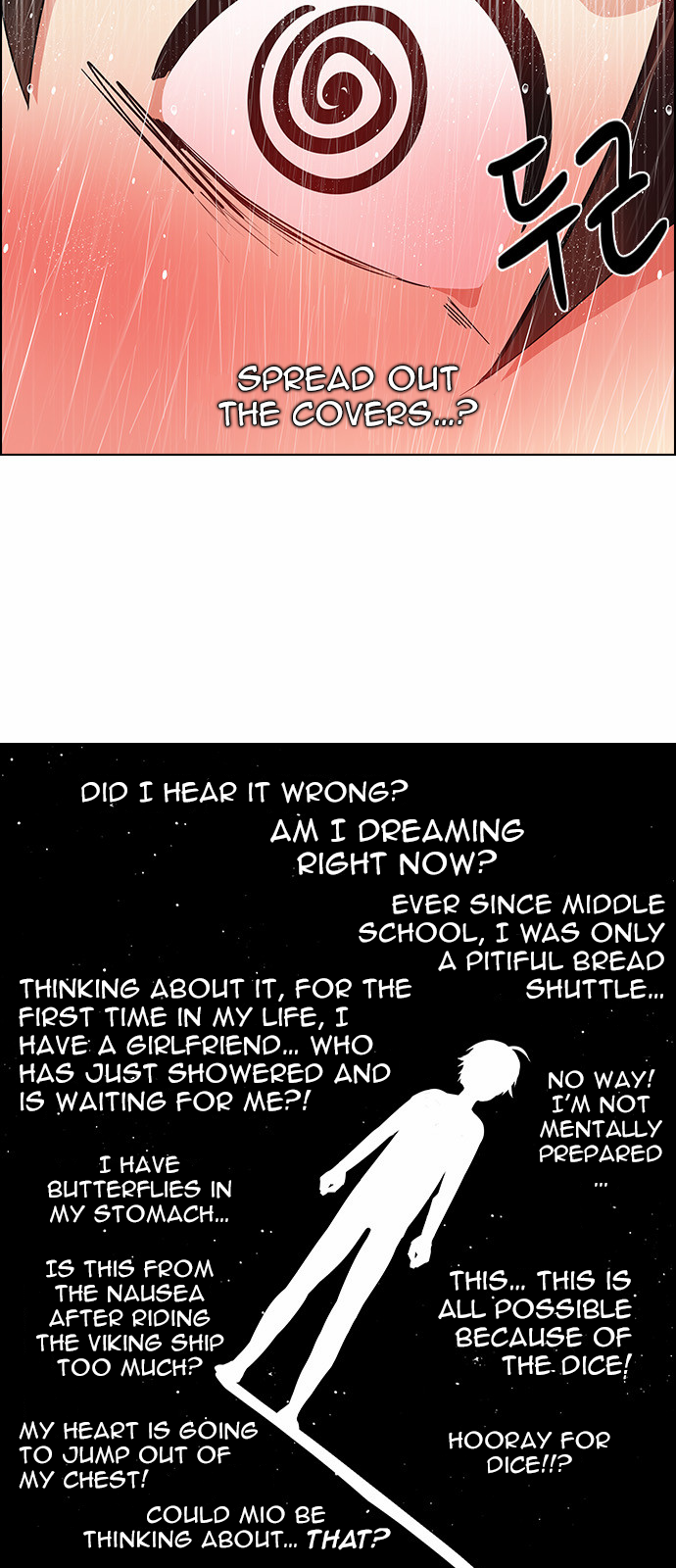 DICE: The Cube that Changes Everything Chapter 123 page 21 - Chapter 123: Sunday Night (2)