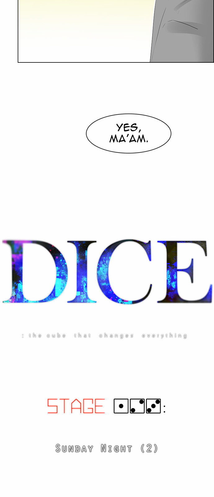 DICE: The Cube that Changes Everything Chapter 123 page 3 - Chapter 123: Sunday Night (2)