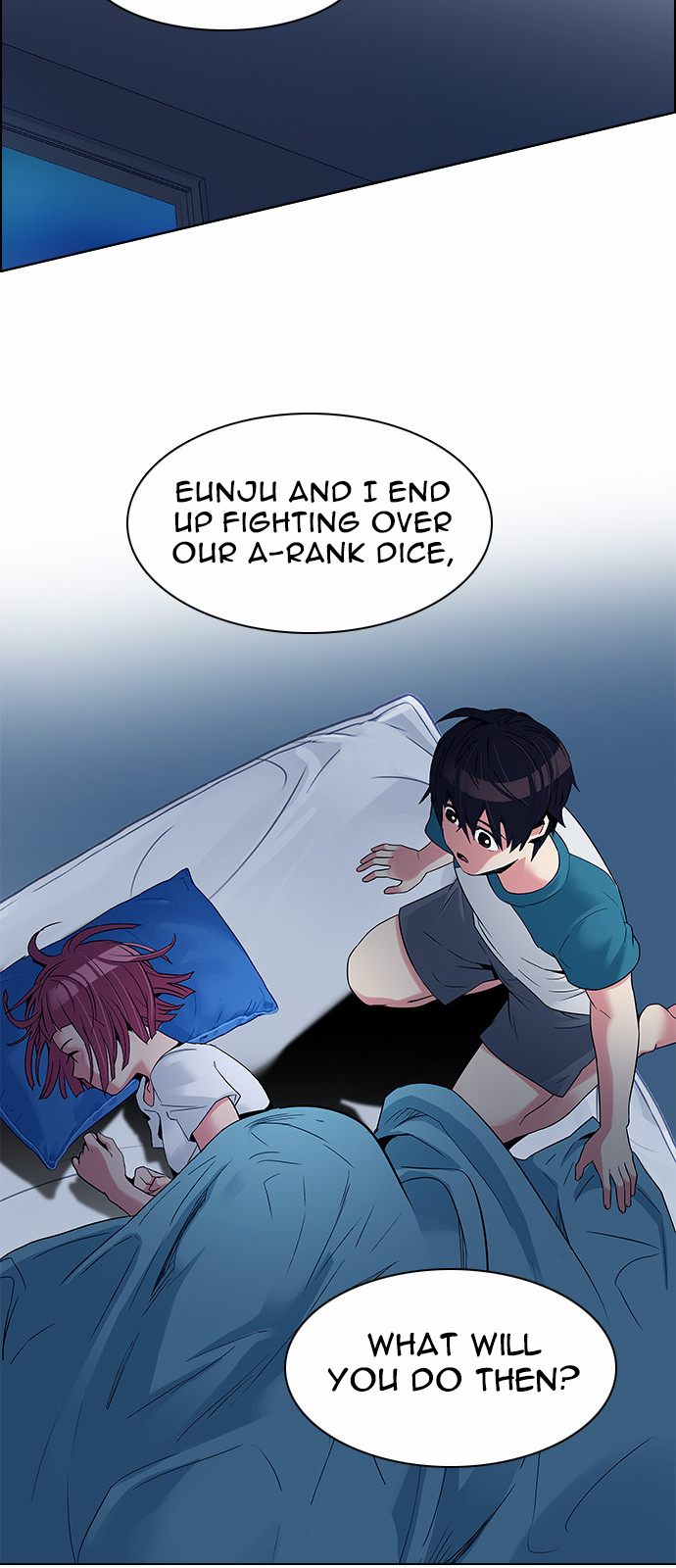 DICE: The Cube that Changes Everything Chapter 124 page 28 - Chapter 124: Sunday Night (3)