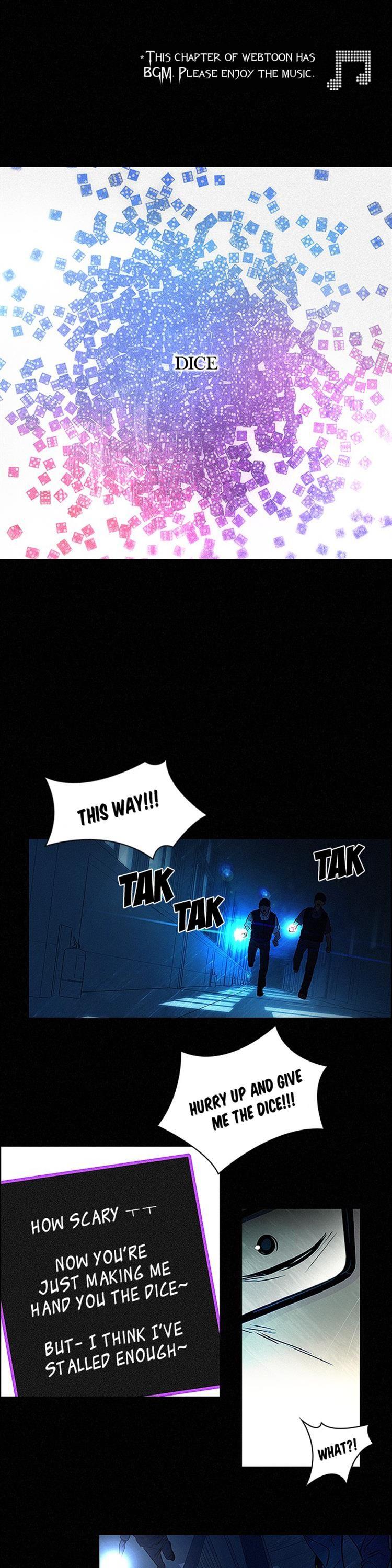 DICE: The Cube that Changes Everything Chapter 16 page 1 - Chapter 16: CHAOS (Congratulations on becoming a dicer)