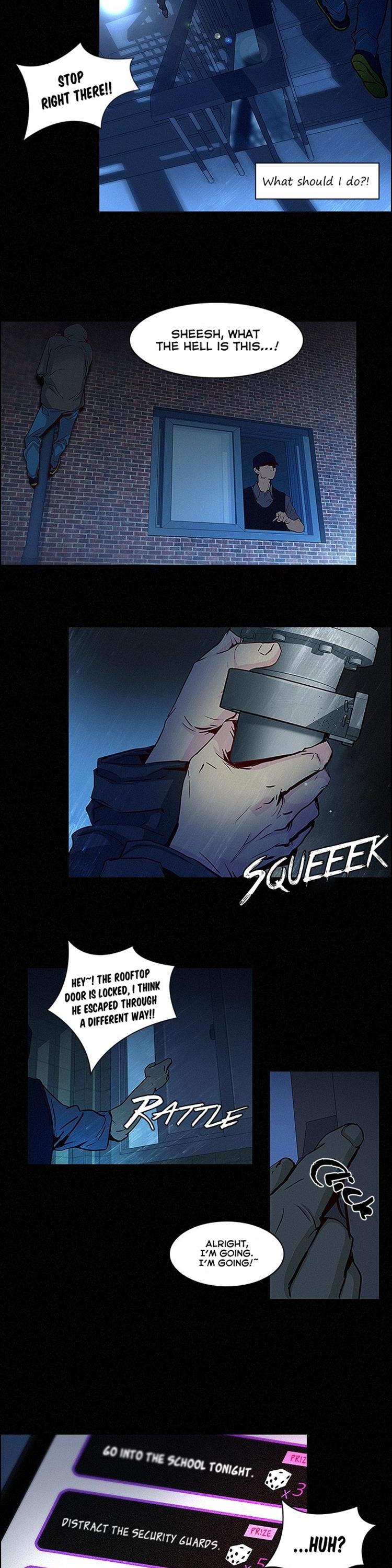 DICE: The Cube that Changes Everything Chapter 16 page 2 - Chapter 16: CHAOS (Congratulations on becoming a dicer)