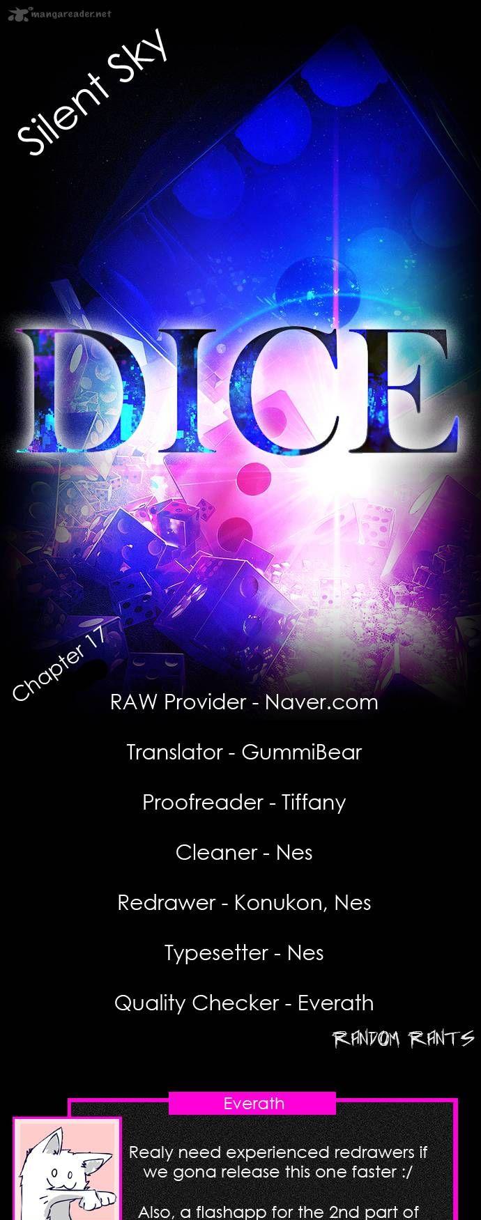 DICE: The Cube that Changes Everything Chapter 17 page 1 - Chapter 17: Pandora (1)