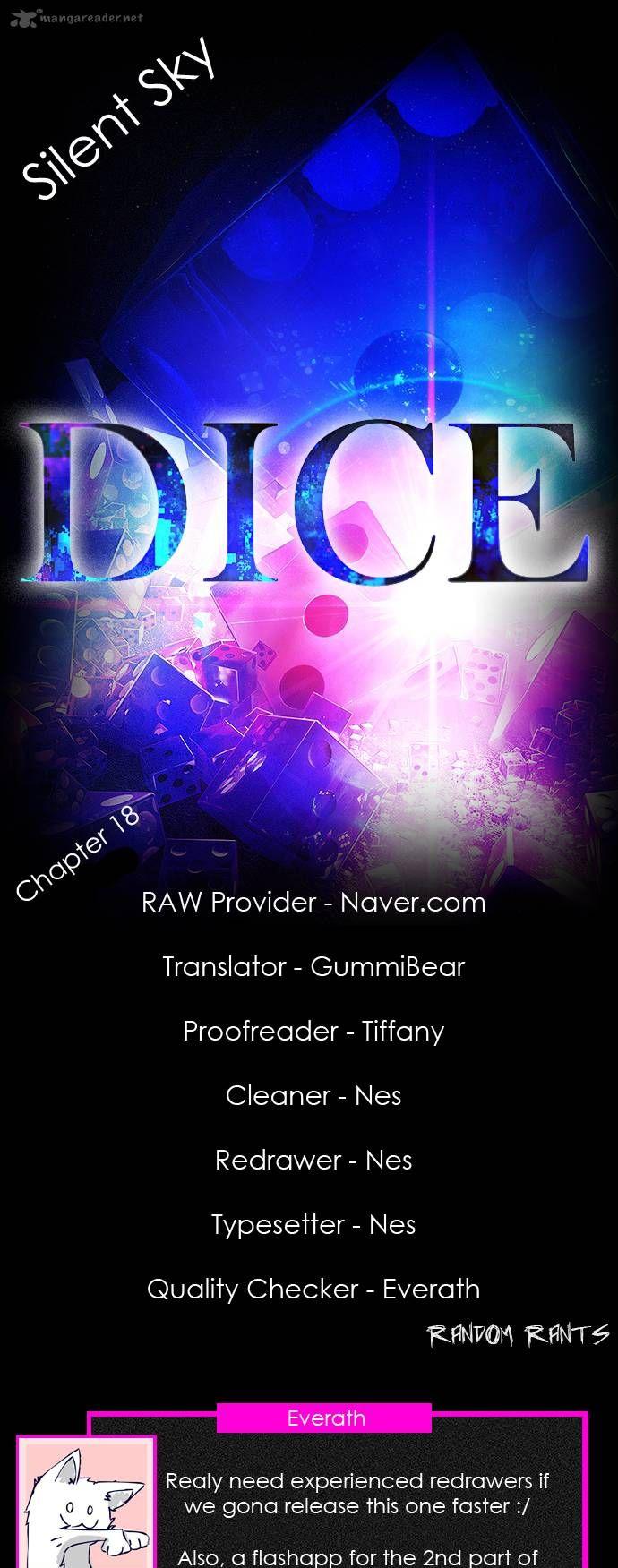 DICE: The Cube that Changes Everything Chapter 18 page 1 - Chapter 18: Pandora (2)fixed