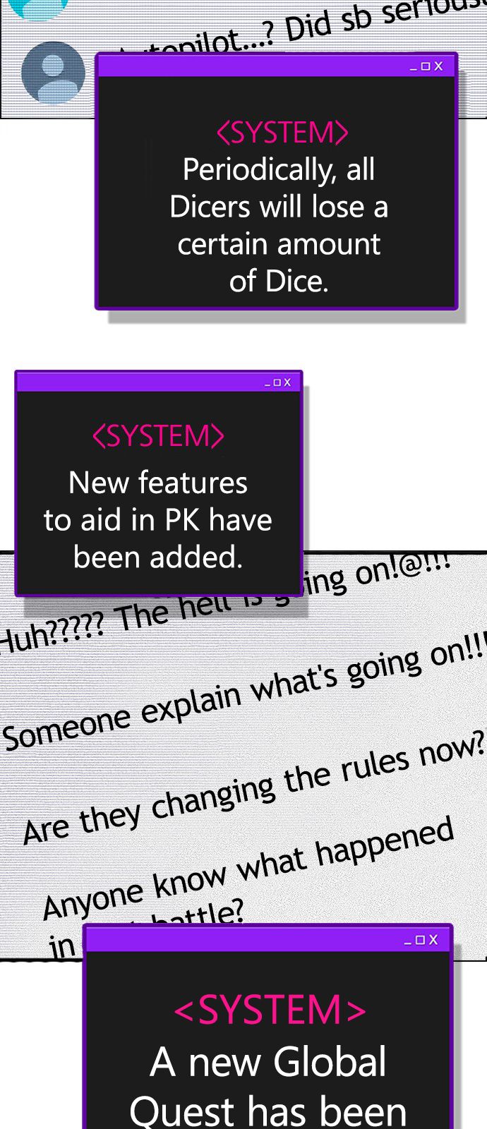 DICE: The Cube that Changes Everything Chapter 200 page 96 - Chapter 200 : REGAME...?