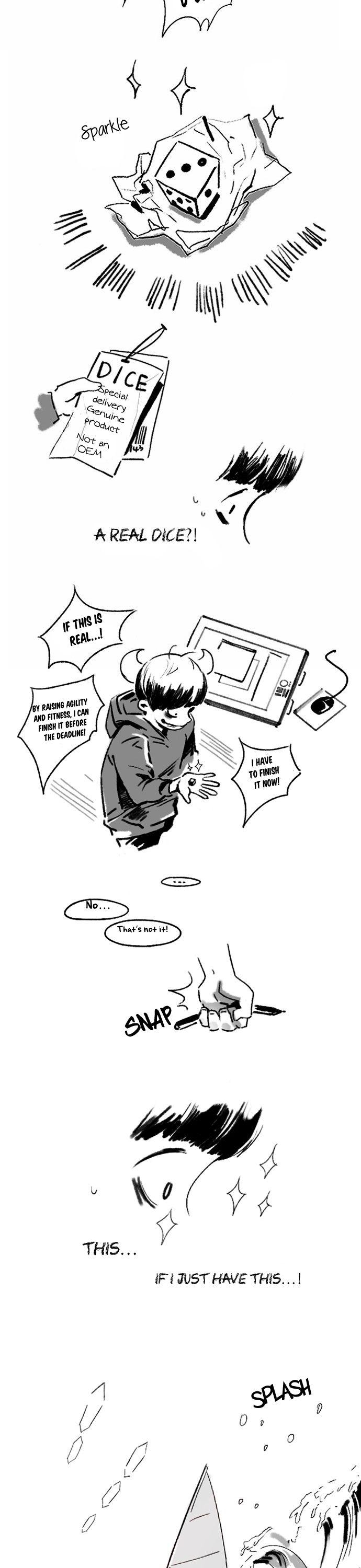 DICE: The Cube that Changes Everything Chapter 31.5 page 4 - Chapter 31.5: BONUS STAGE 1