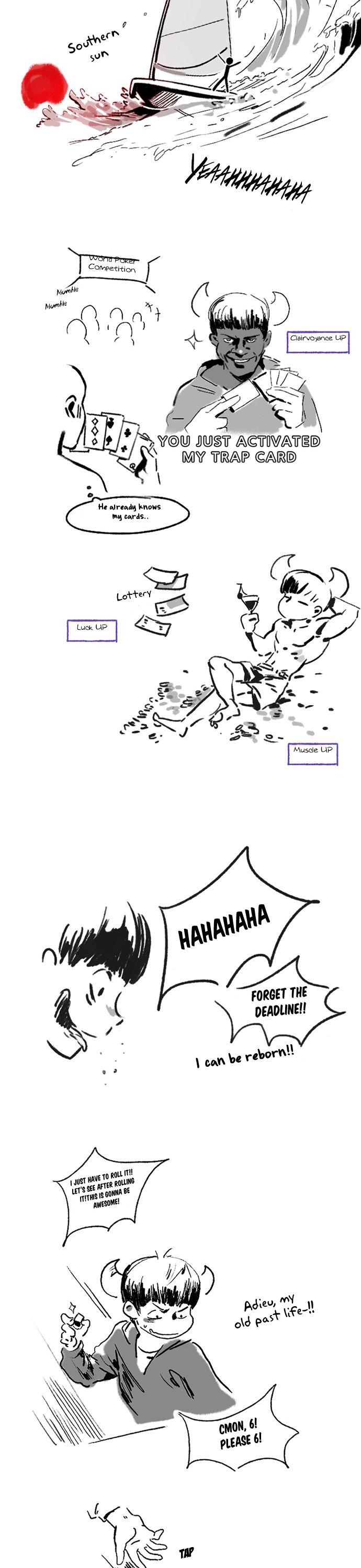 DICE: The Cube that Changes Everything Chapter 31.5 page 5 - Chapter 31.5: BONUS STAGE 1
