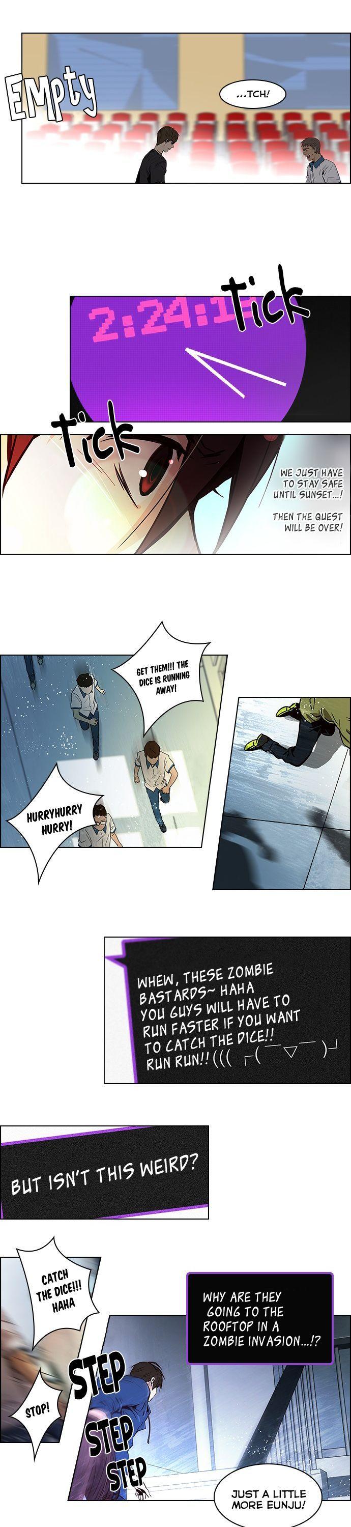 DICE: The Cube that Changes Everything Chapter 32 page 22 - Chapter 32: (Fixed)a Long Day (7)