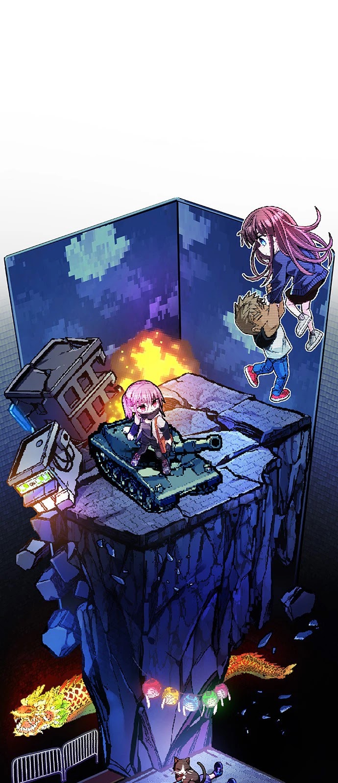DICE: The Cube that Changes Everything Chapter 346 page 1 - Chapter 346: Kaleidoscope (1)