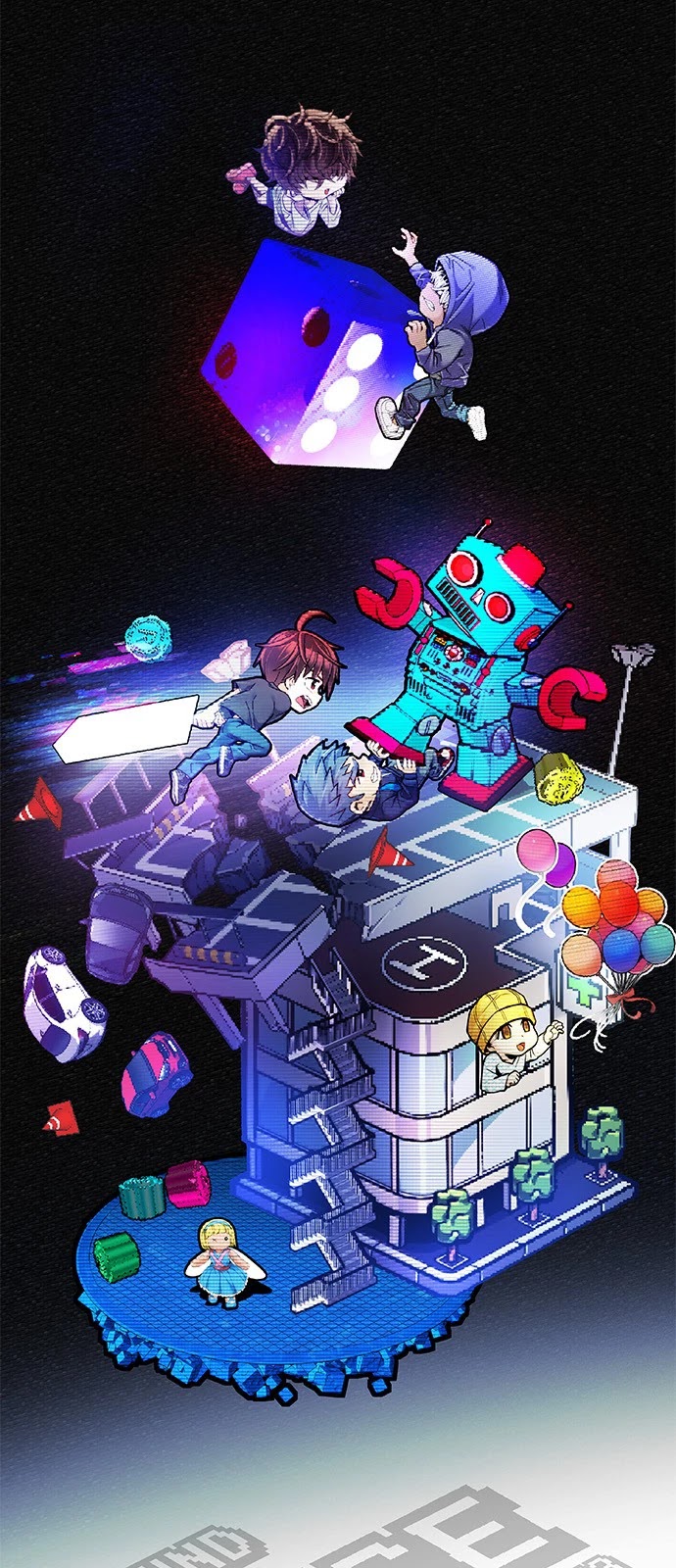 DICE: The Cube that Changes Everything Chapter 348 page 1 - Chapter 348: Kaleidoscope (3)