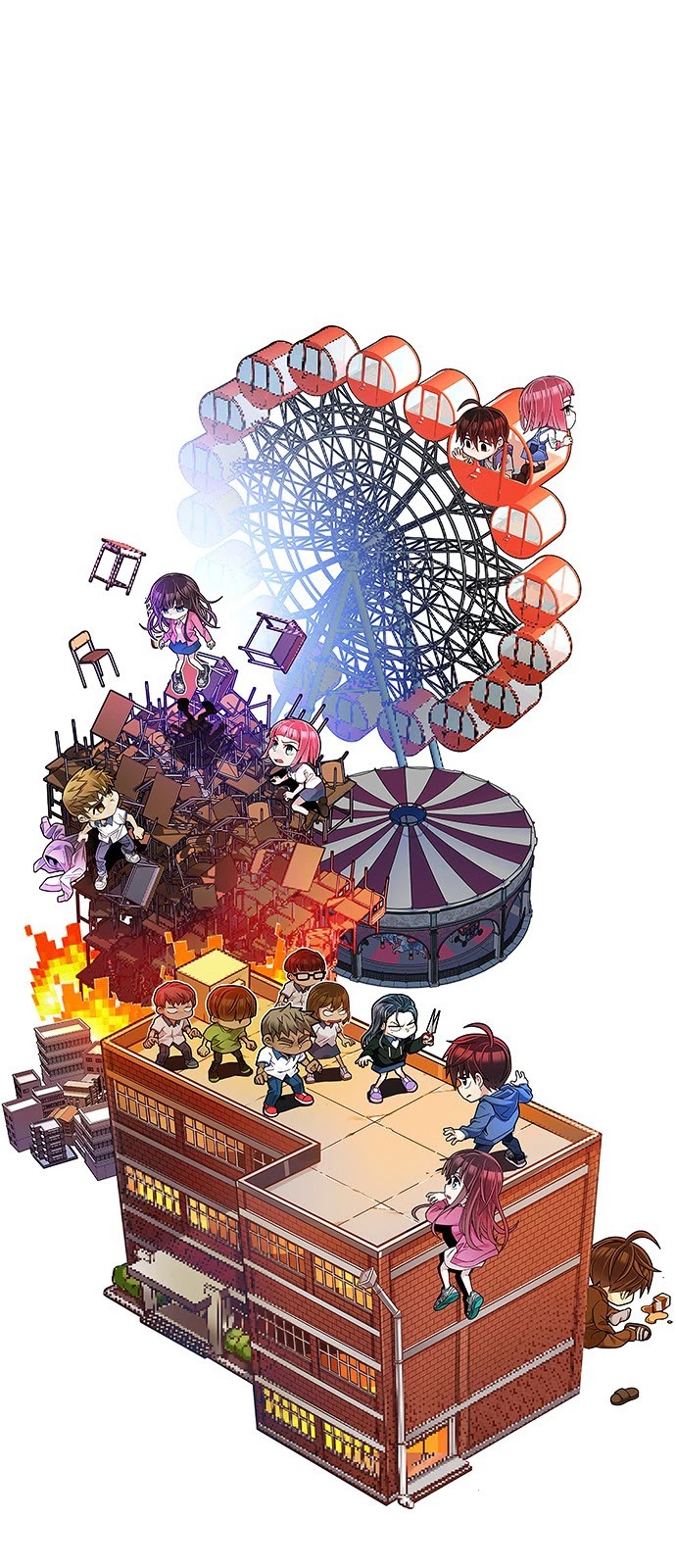 DICE: The Cube that Changes Everything Chapter 349 page 1 - Chapter 349: Kaleidoscope (4)