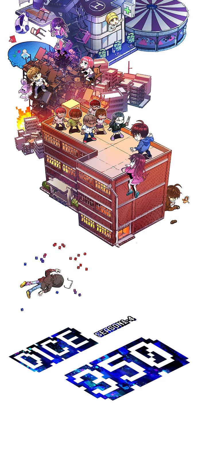 DICE: The Cube that Changes Everything Chapter 350 page 2 - Chapter 350: Kaleidoscope (5)