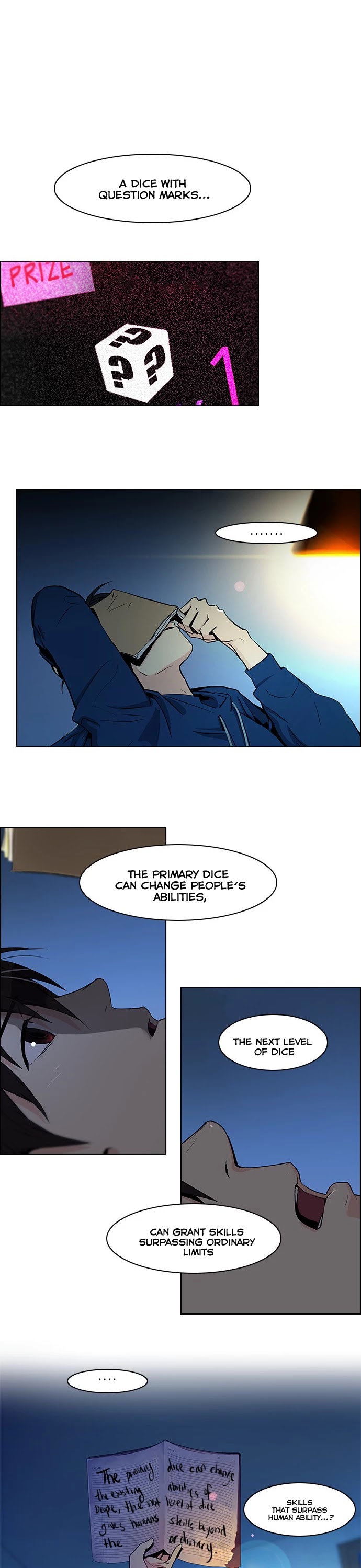DICE: The Cube that Changes Everything Chapter 36 page 5 - Chapter 36: End of Day (2)