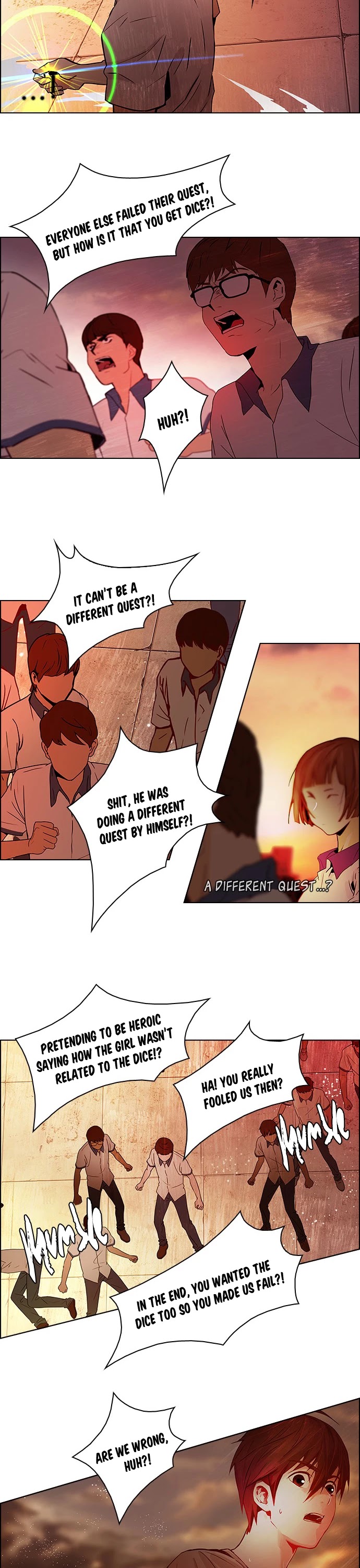 DICE: The Cube that Changes Everything Chapter 36 page 7 - Chapter 36: End of Day (2)