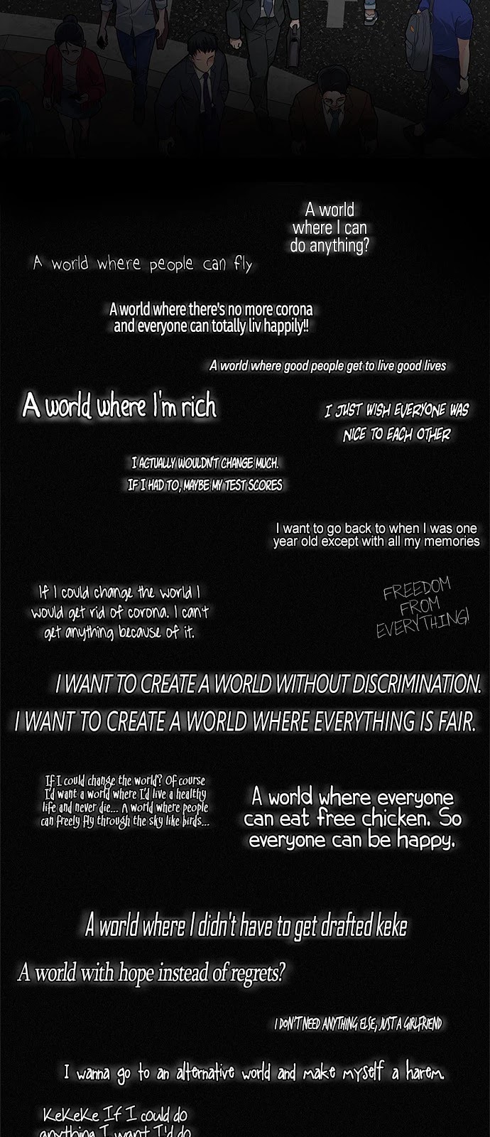 DICE: The Cube that Changes Everything Chapter 380 page 130 - Chapter 380: Stage 380: If I ruled the world (2)